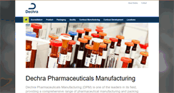 Desktop Screenshot of dechramanufacturing.com